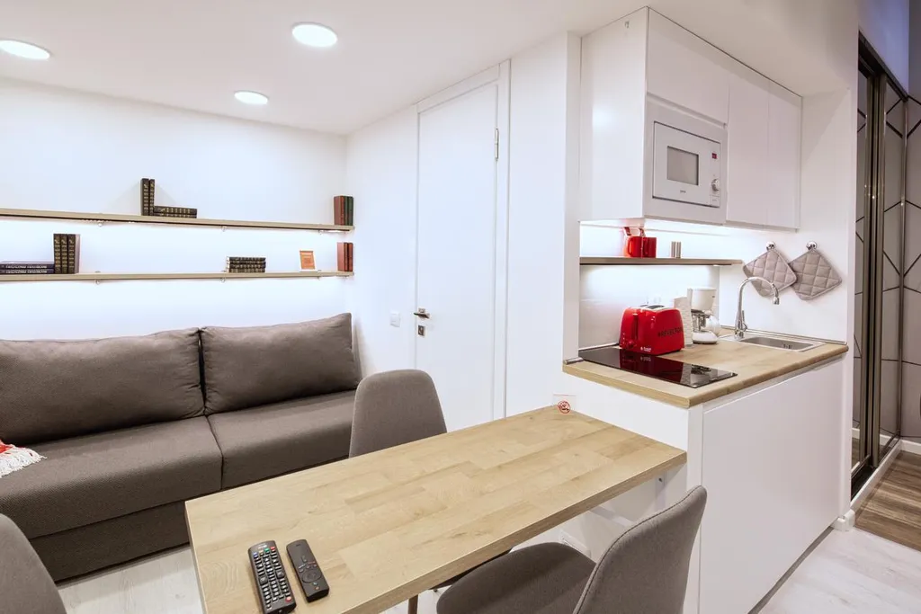 Апартамент на четверых с внутренним двориком