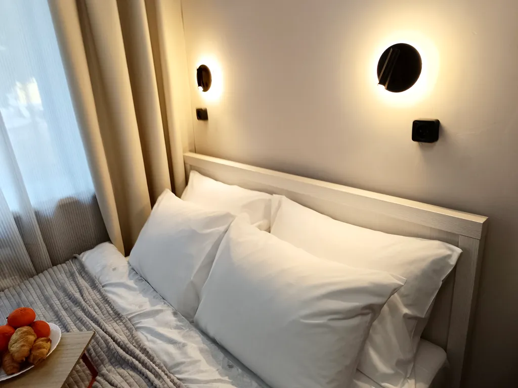 Уютная студия с дизайнерским ремонтом возле ЖД Вокзала на троих гостей