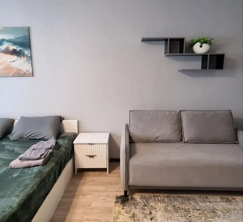 Квартира Квартира- студия с шикарным видом на город с 22 этажа — Красноярск