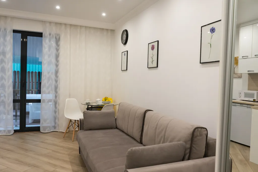 Уютная квартира Морент в комплексе с бассейном и эвкалиптами