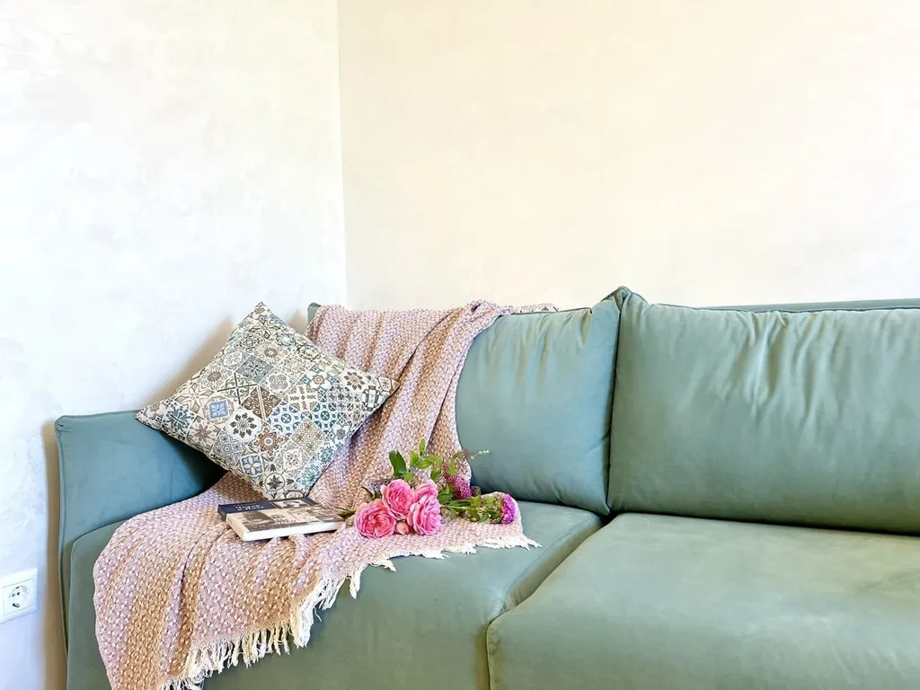 Уютная двухкомнатная квартира с шикарным видом в Гурзуфе