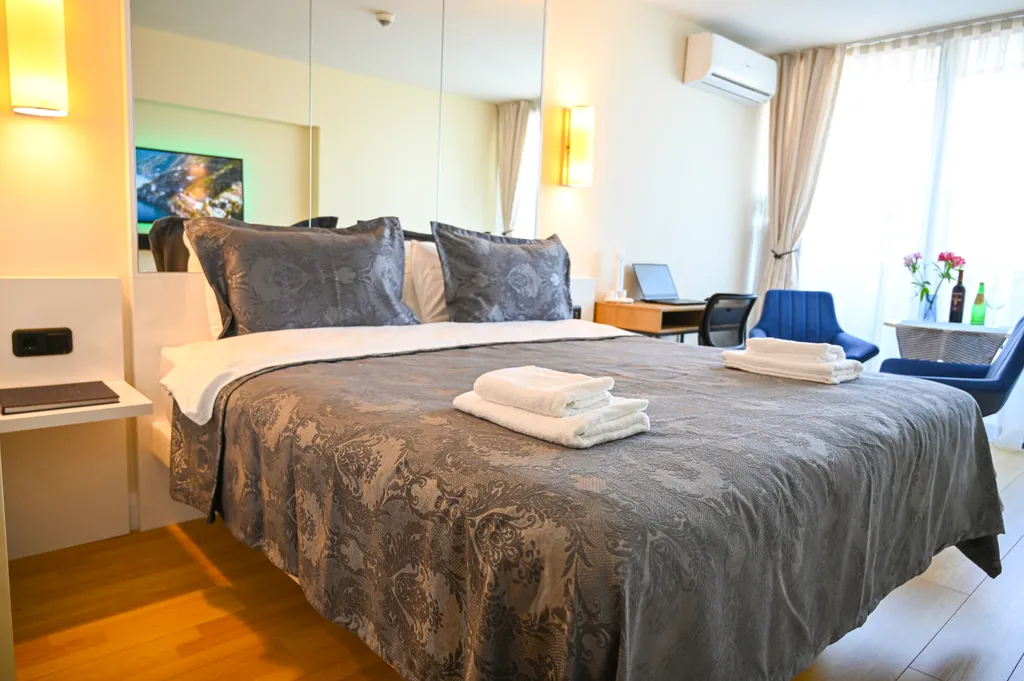 Квартира Квартира Студия 27 этаж | Первая линия | Панорамный вид на море и горы — Батуми