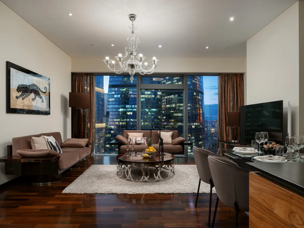 Элитная квартира skyline в Москва-сити