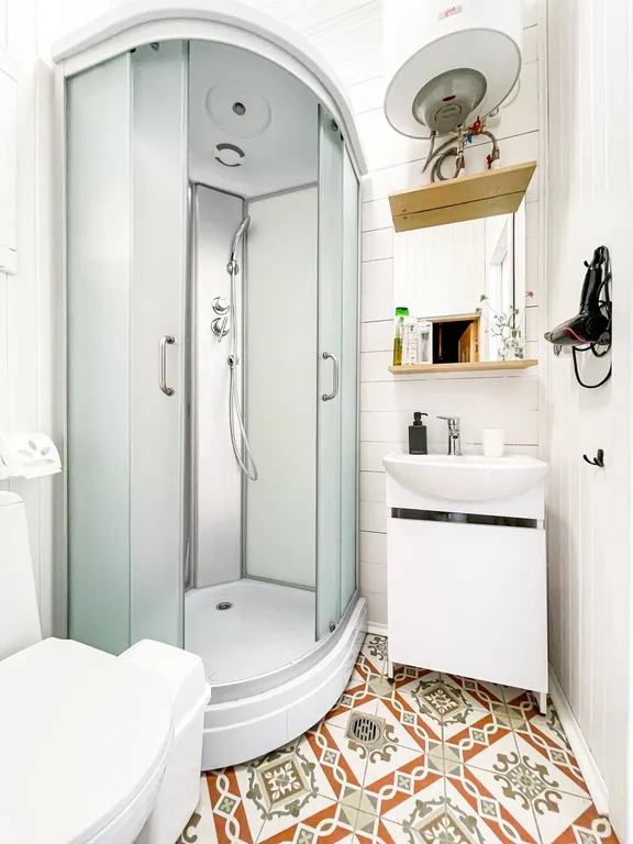 Сканди домик с баней