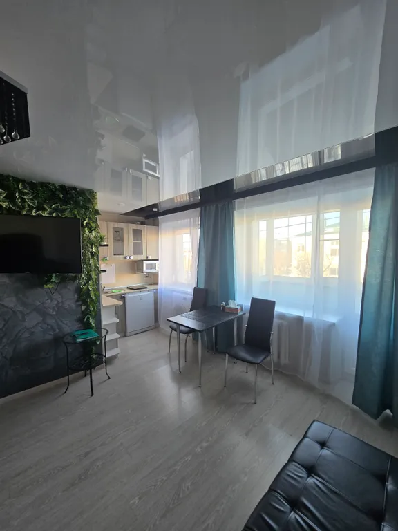 Уютная студия с видом на вулканы