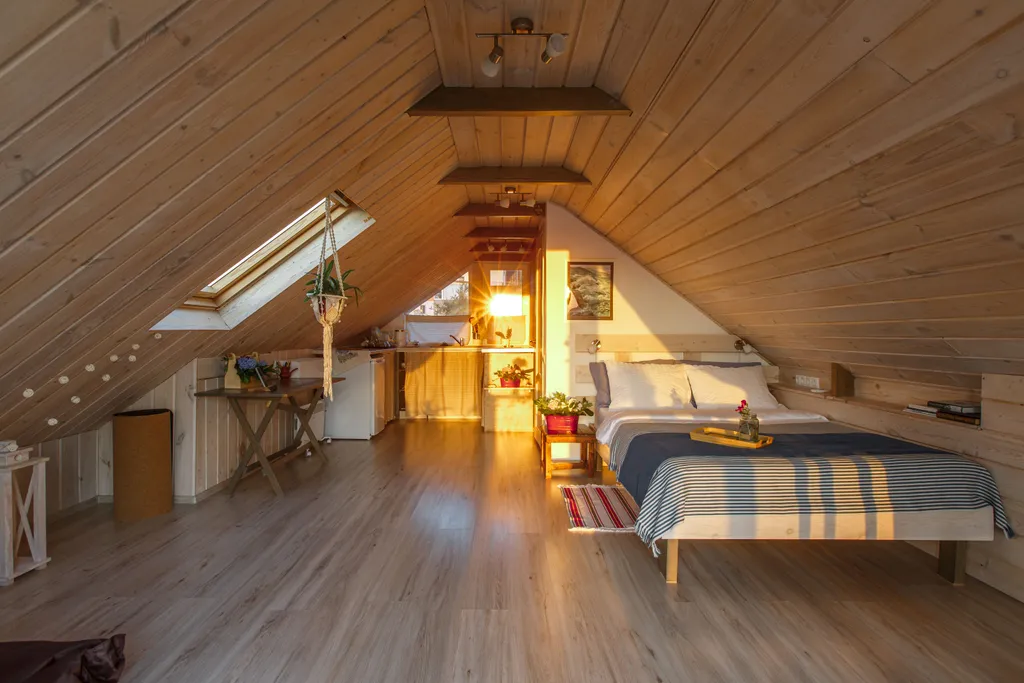 Коттедж Мансарда в горах с видом на море — Сочи