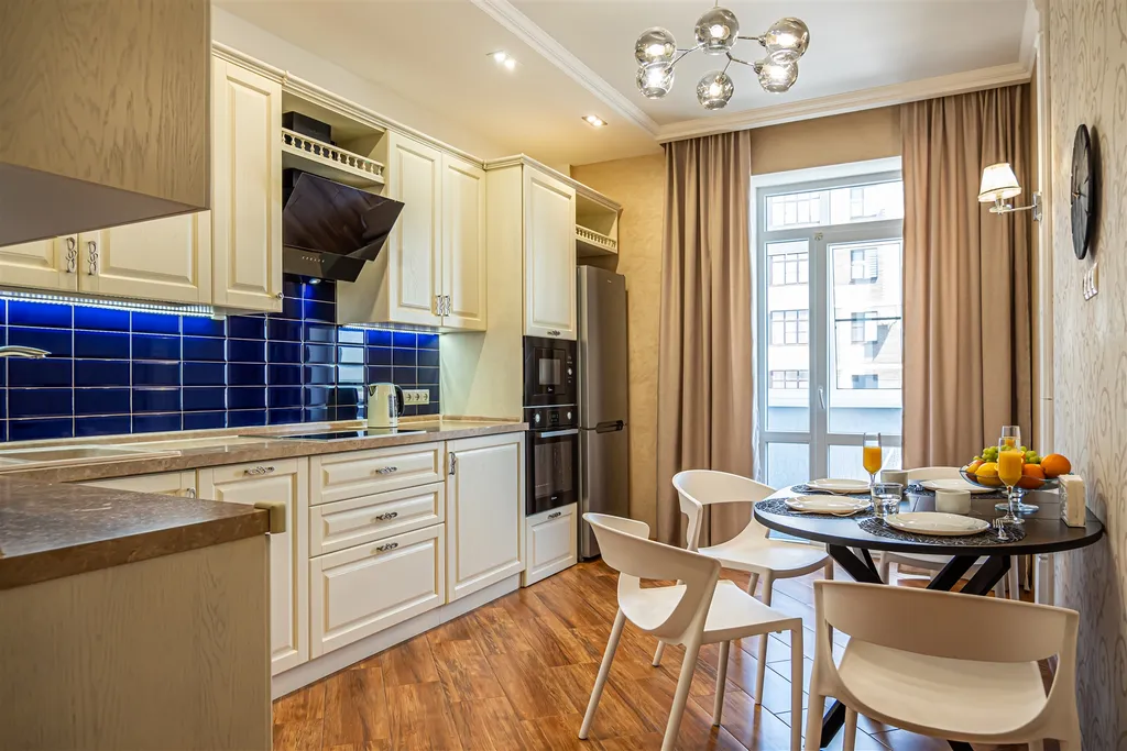 Апартаменты в центре города с видом на парк