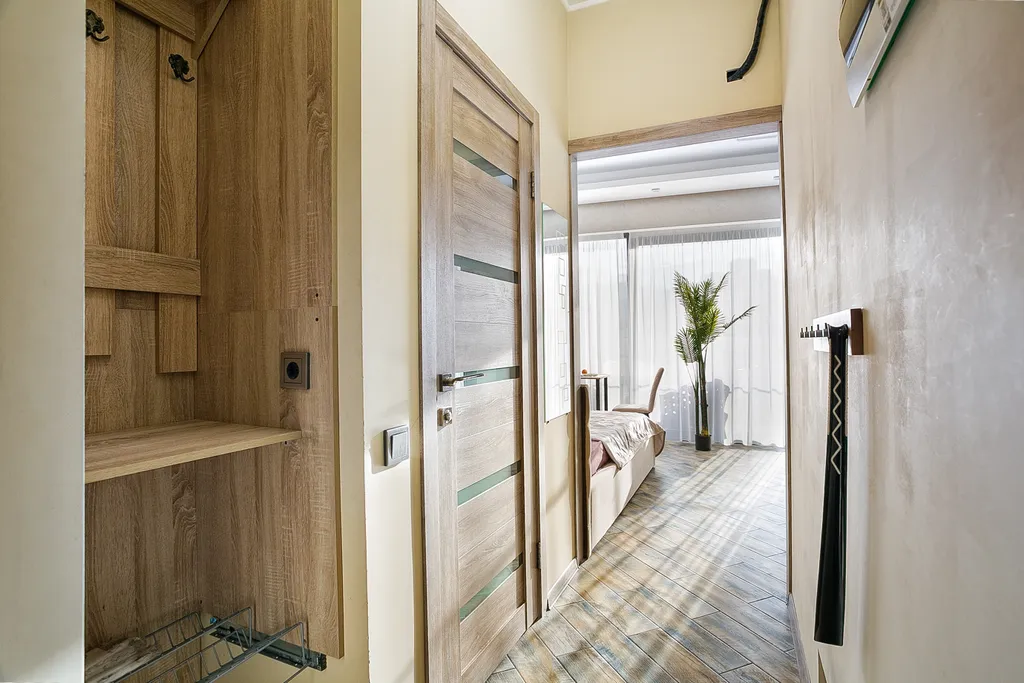 Студия терраса вид на горы и частично на море в приморском парке