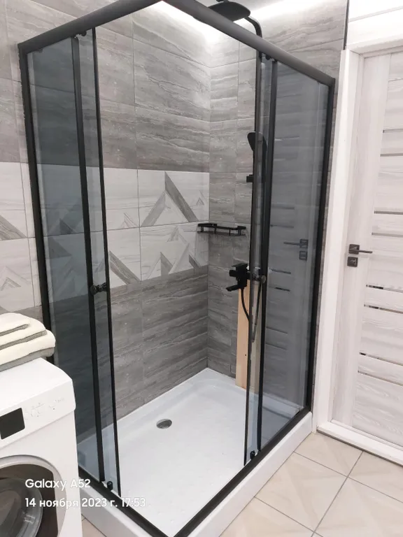 Дом А-фрейм из дерева с баней и джакузи