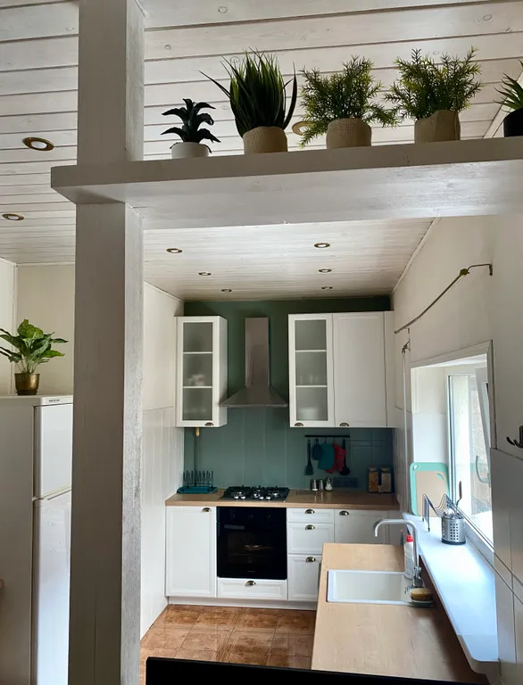 Тёплый коттедж в лесу