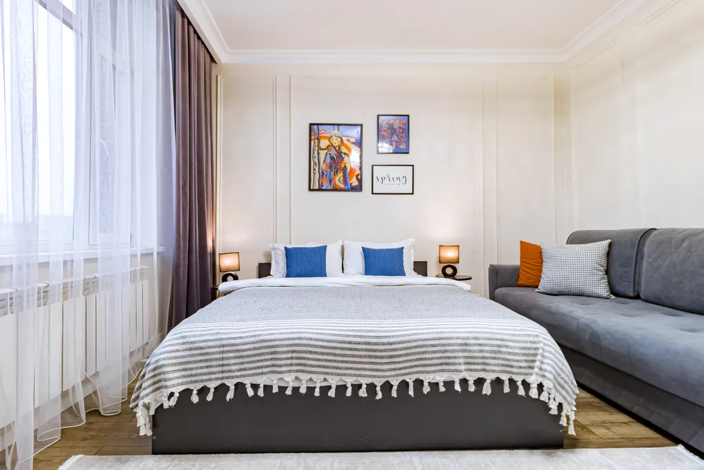 Красивая 1 комнатная квартира в шаговой доступности от Expo