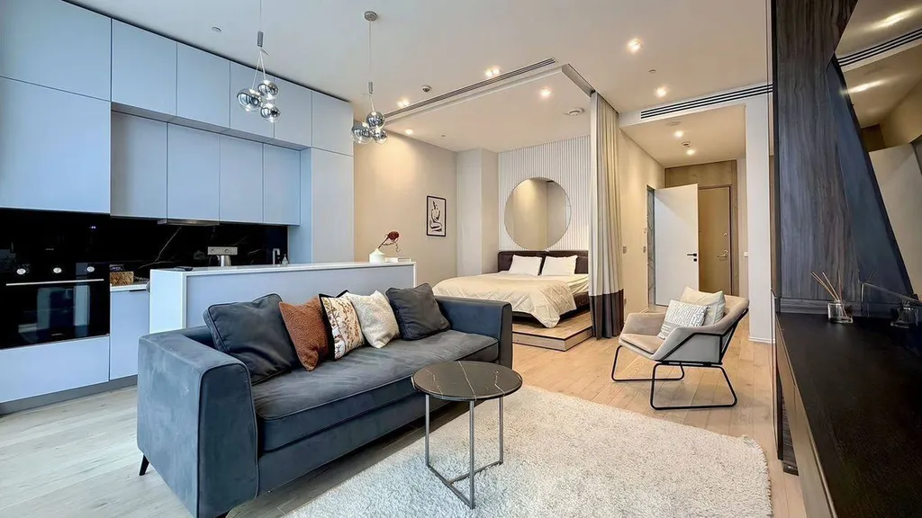 Самая красивая студия в neva towers