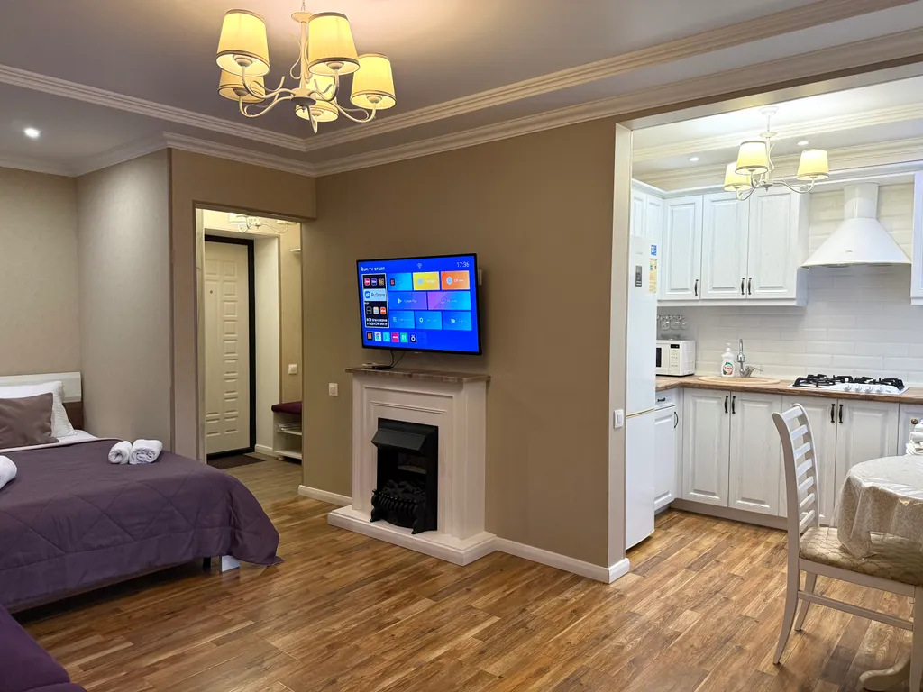 Квартира с балконом в лес