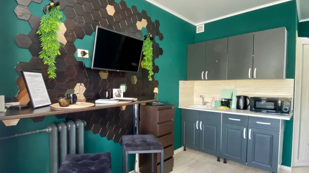 Студия для отдыха после живописных прогулок по центру Владимира