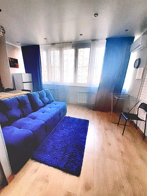 Квартира-студия Малышка с видом на Волгу