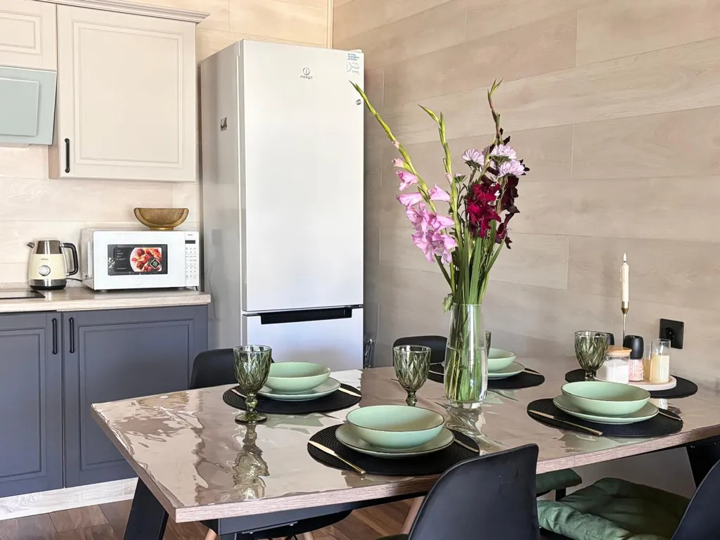 Новый домик с шикарным видом в Тегенекли