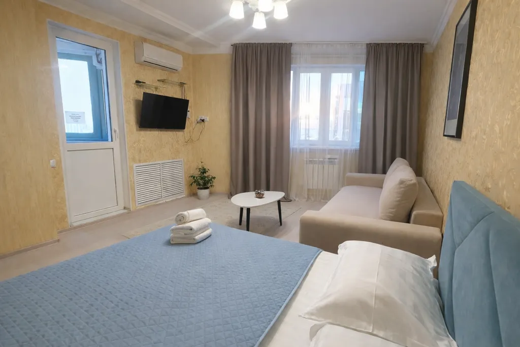 2-комнатная квартира на 23 этаже в ЖК Лазурный квартал