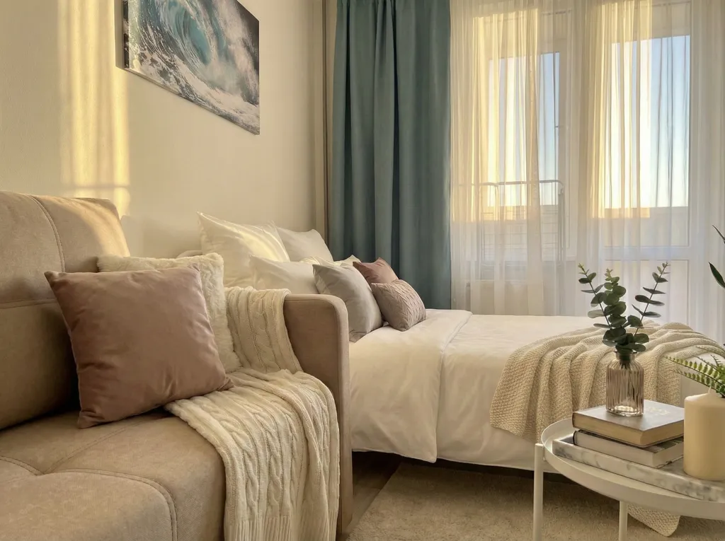 Уютная студия в экологически-чистом районе рядом с М4