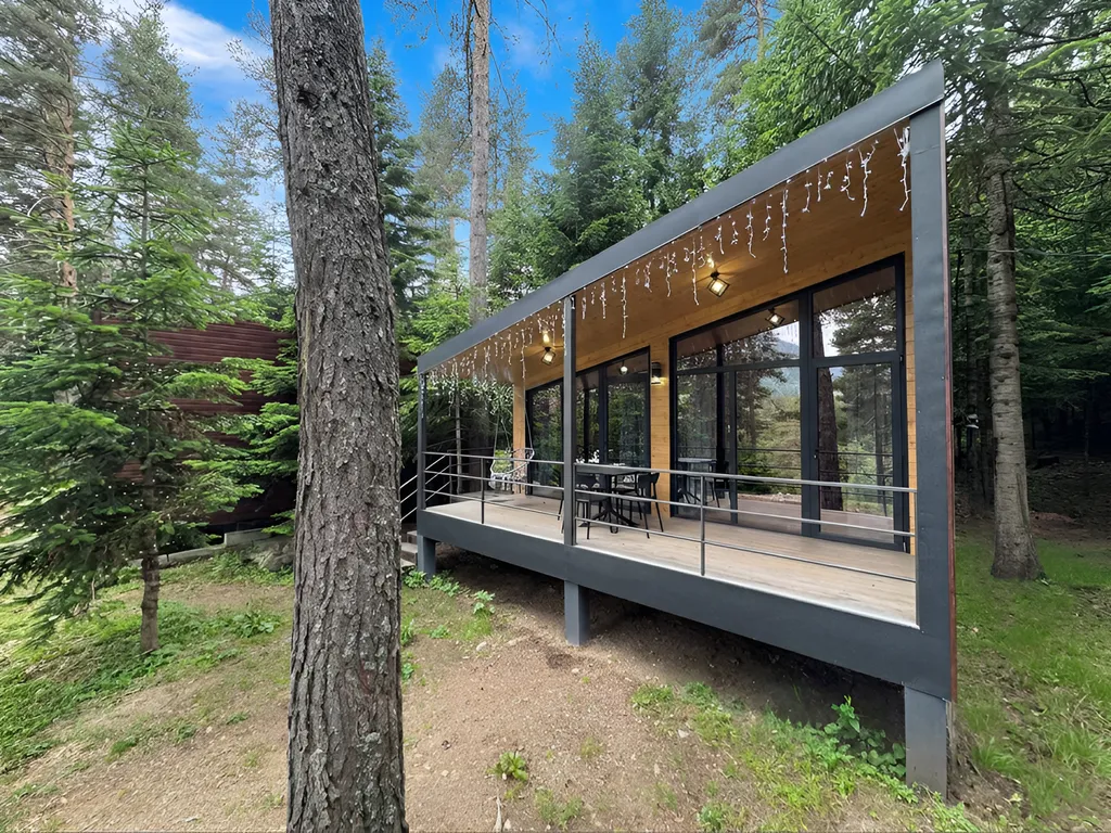 Дом 48m2 — чан, кухня, Wi-Fi