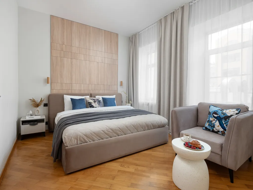 У Сретенского бульвара с сауной и двумя санузлами