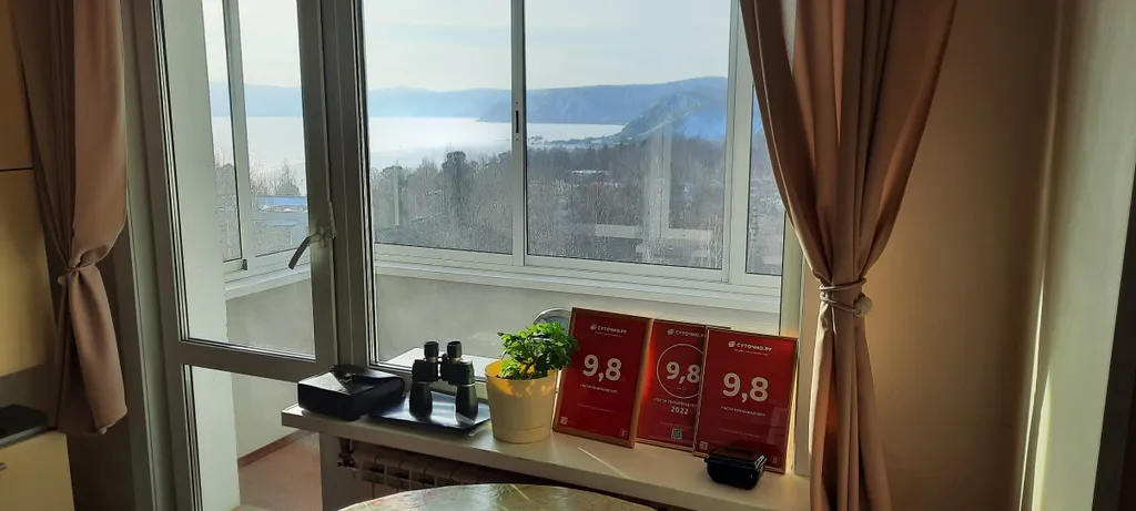 Панорамное место над Байкалом