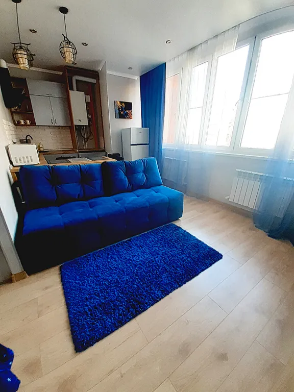 Квартира-студия Малышка с видом на Волгу