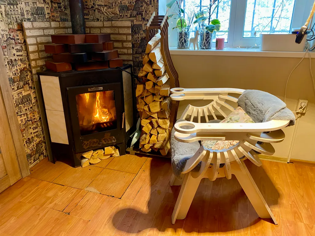 Коттедж Дом с камином и баня на дровах — Гатчина