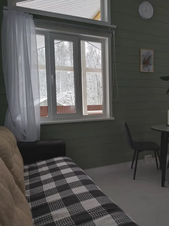 Дом в окружении леса