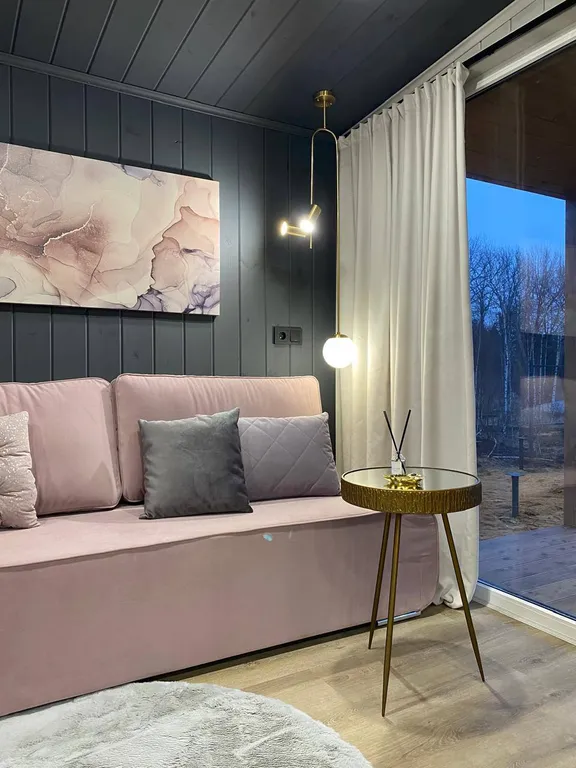 Шале с баней и сибирским чаном с подсветкой 3.0