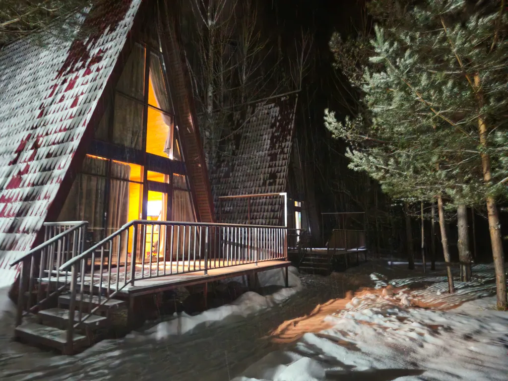 Коттедж A-frame Щукино — аренда посуточно в Каменка