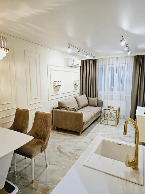 Квартира Шикарная квартира в стиле Неоклассика с видом на горы — Сириус