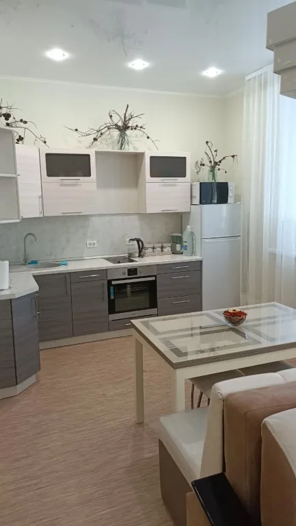 Уютная студия с красивым видом на озеро Банное