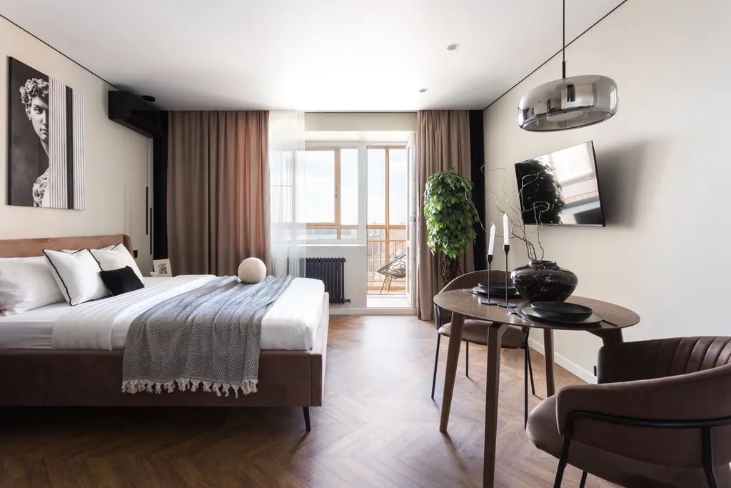 Квартира Квартира Hugge Place | студия у автовокзала на ГБШ — Новосибирск