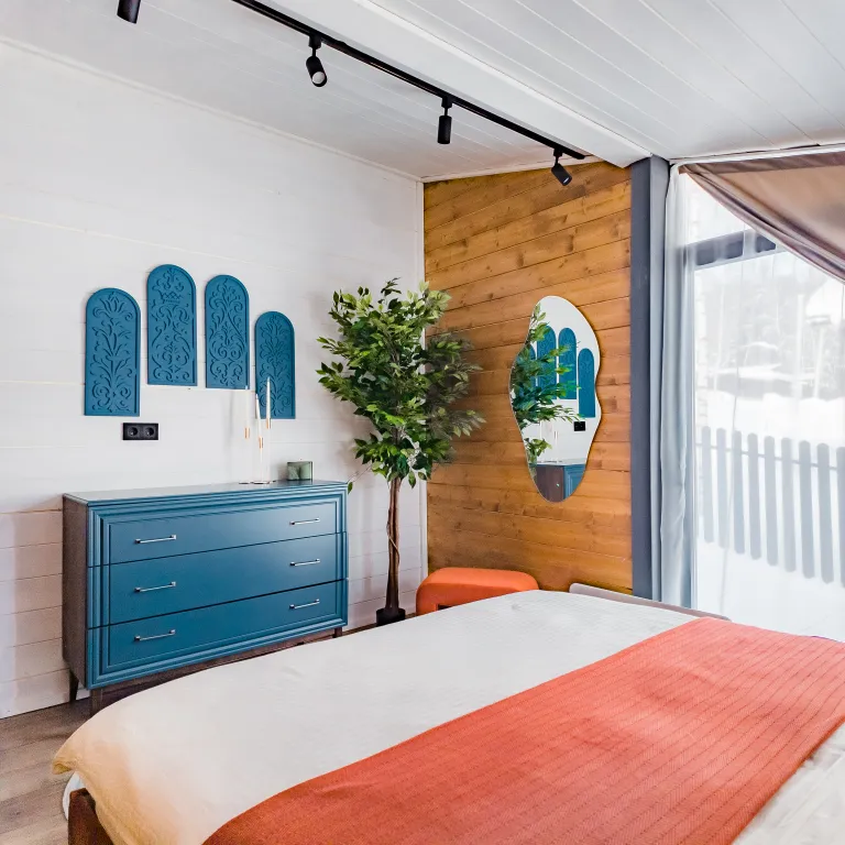 Дом c сауной и видом на лес