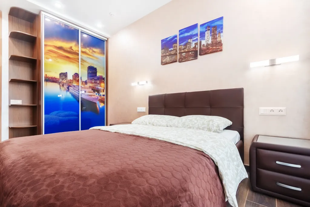 Евродвушка с лоджией на 15 этаже с видом на Дон