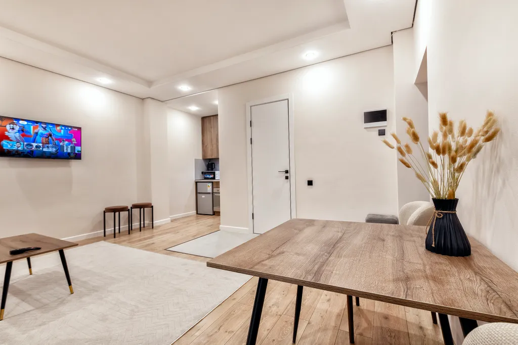 Элитные апартаменты с панорамным видом из окна в самом центре столицы