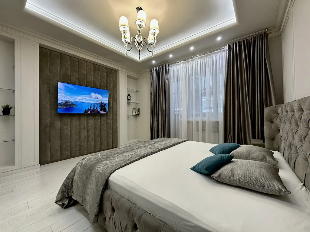 Роскошная 1-комнатная квартира рядом с центром настольного тенниса