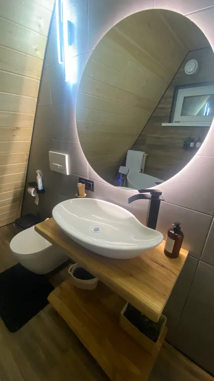 Дом с баней и чаном