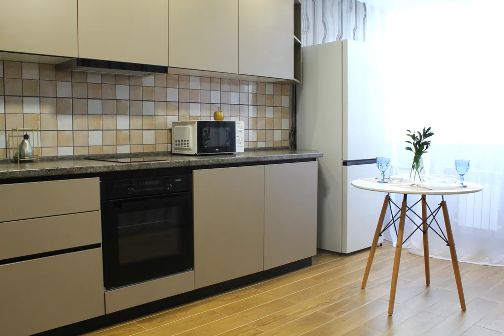 Стильная студия с видом на горы от компании Apato ЖК "Мичурина"