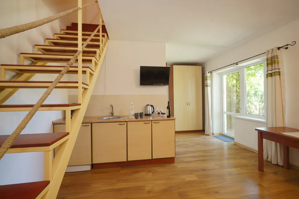 Двухэтажный номер на берегу залива Донузлав