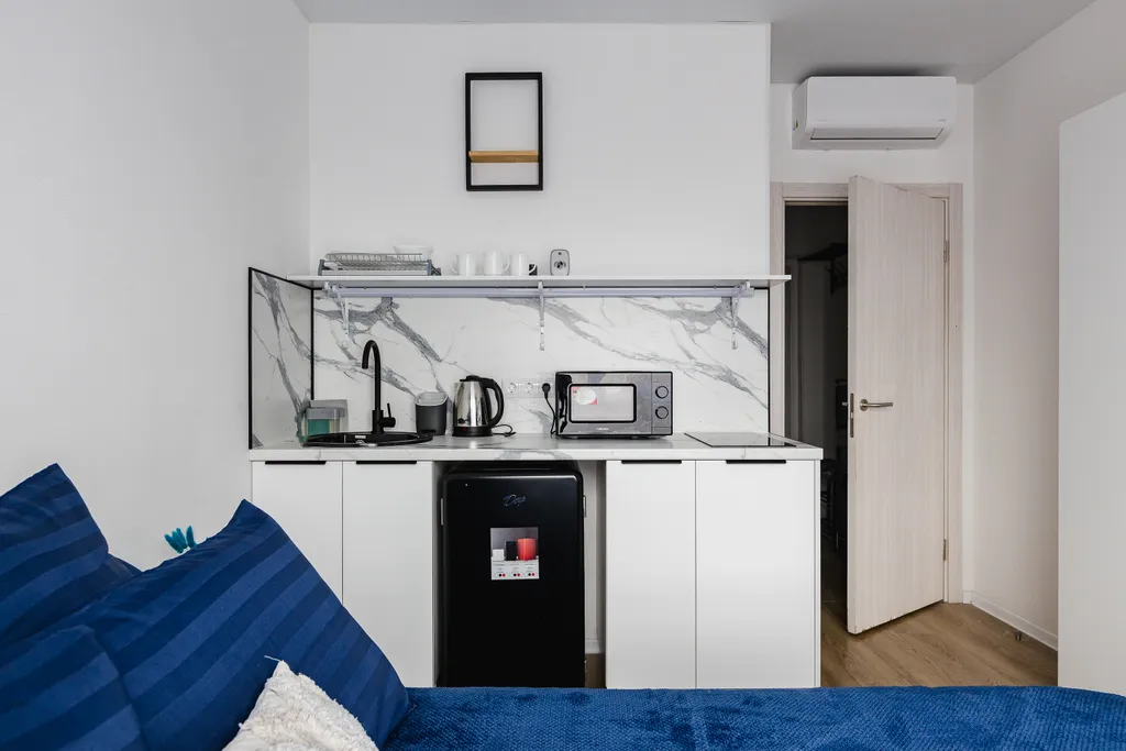 Квартира Квартира Уютная студия на Варшавском шоссе — Москва