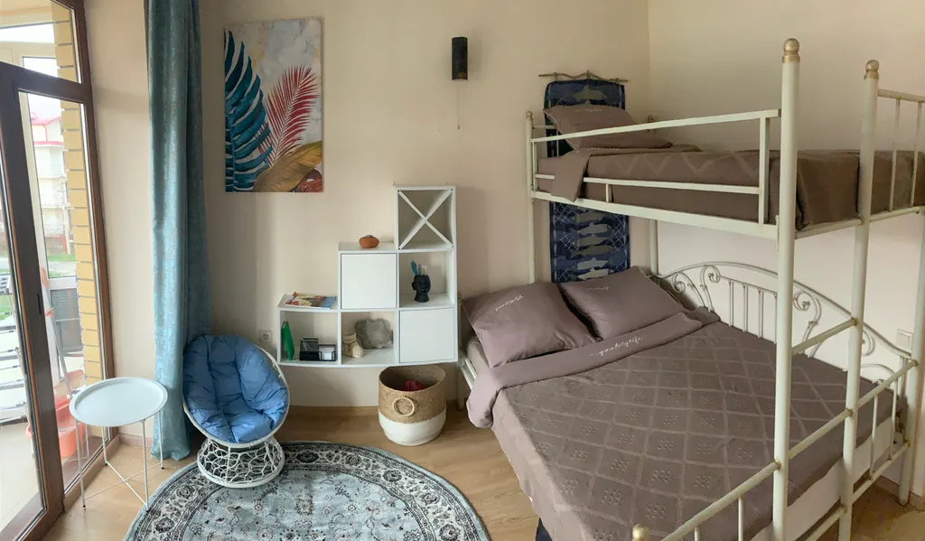 Квартира Уютная студия в Сукко у моря с видом на горы — аренда посуточно в Сукко