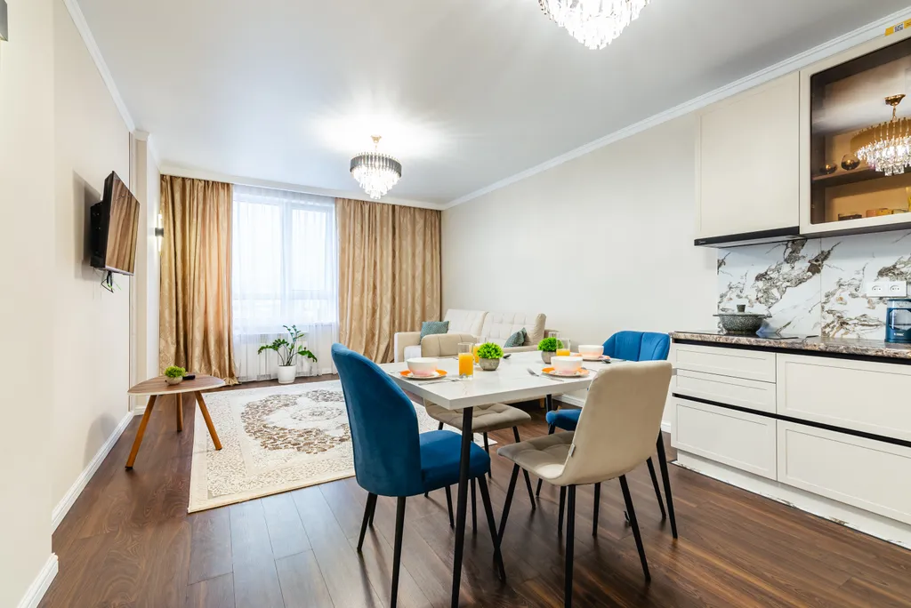 Квартира с видом на горы недалеко от Мега центра