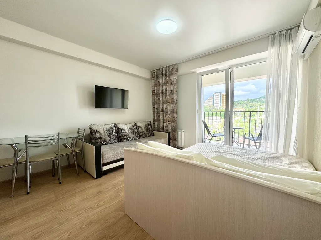 Апартаменты с видом на море и горы для 4 человек