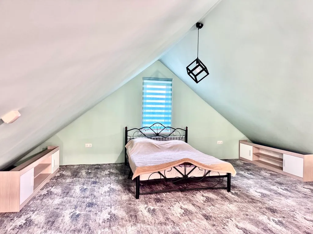 Дом Барнхаус Тихая сосна с баней и бассейном