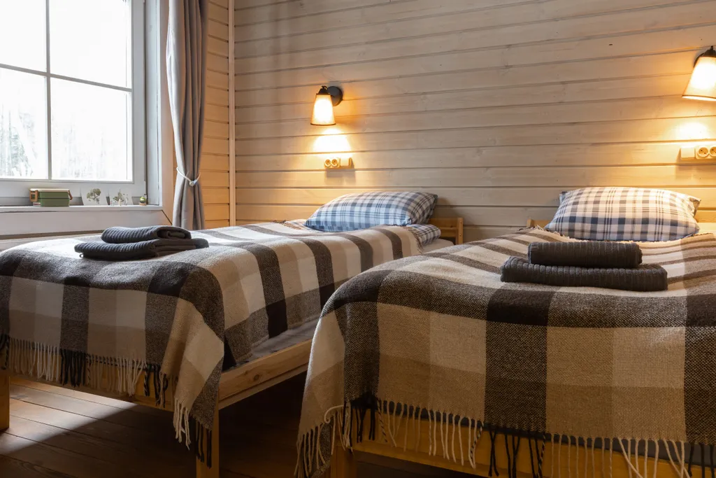 Шале с камином