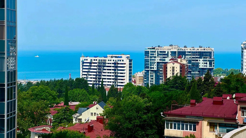 Квартира Квартира с видом на море для комфортного проживания — Сочи