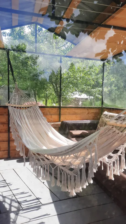 Домик Уют Самана в Родовом поместье в лесу