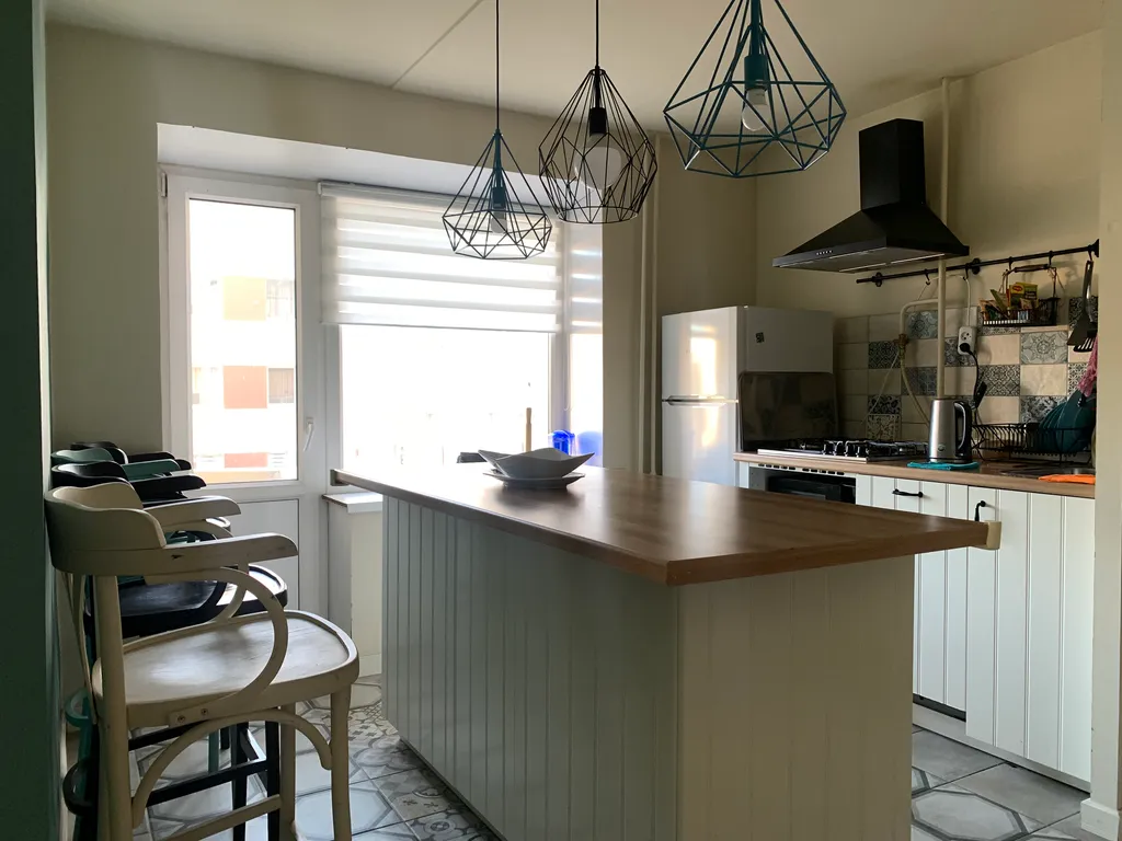 2-комнатная квартира с подвесной качелью в Зеленогорске