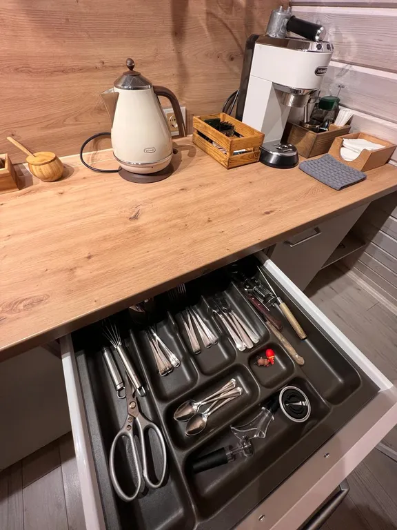 Домик с купелью фурако и русской баней